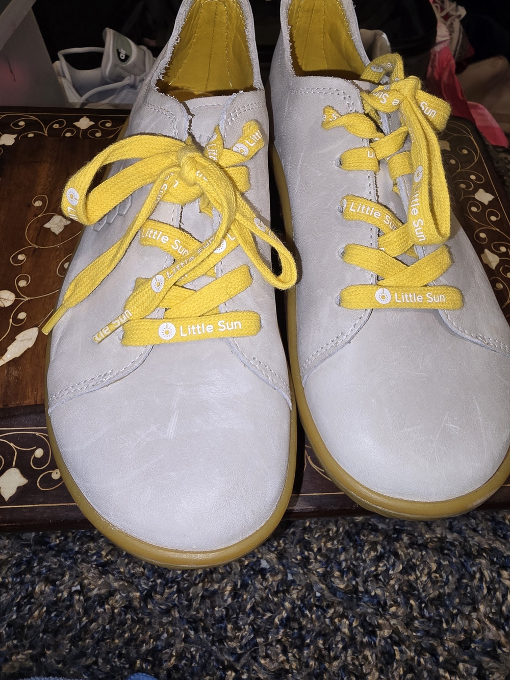 Limited-edition Vivobarefoot x Little Sun Addis Sneakers.